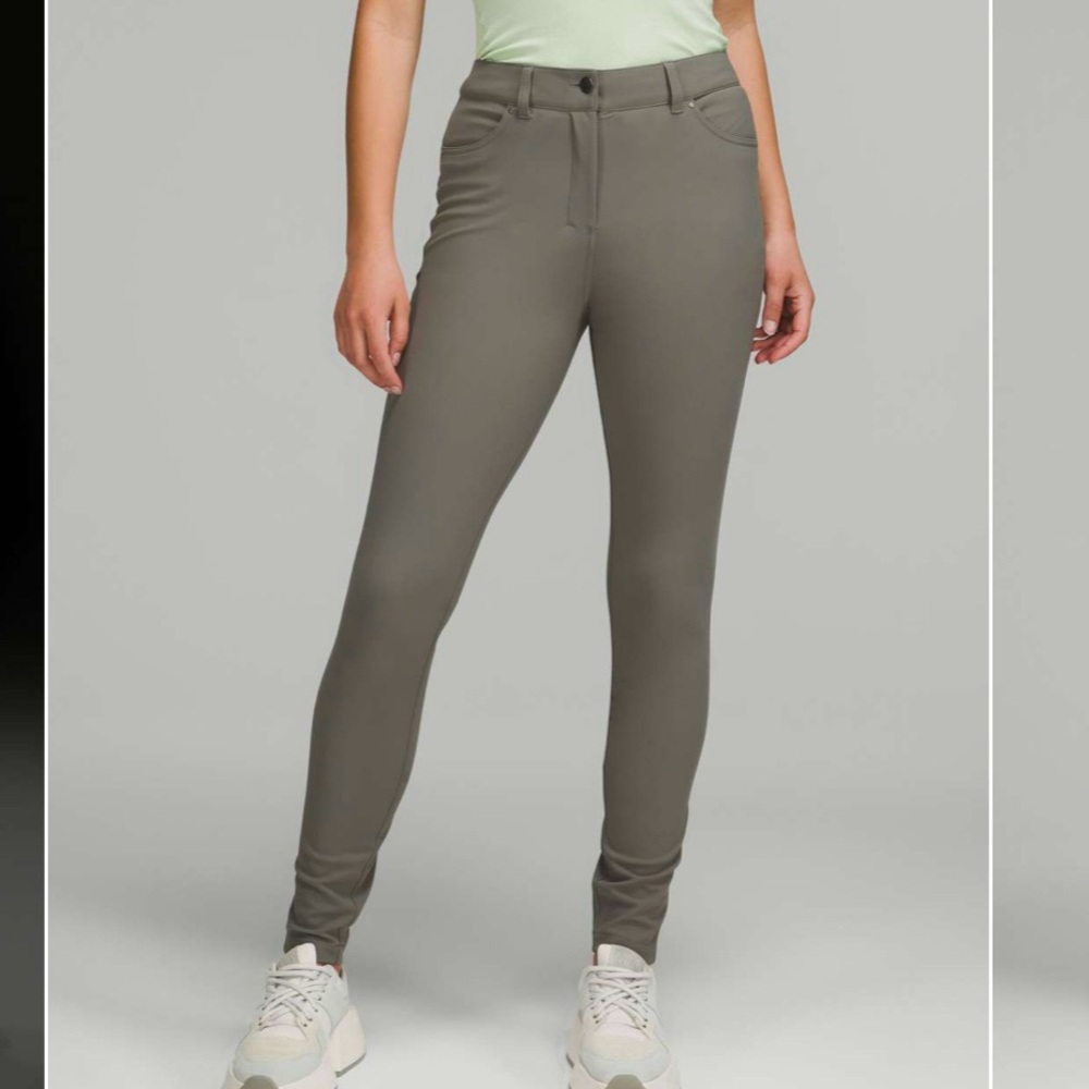 Lululemon City Sleek Slim-Fit 5 Pocket High-Rise Pant